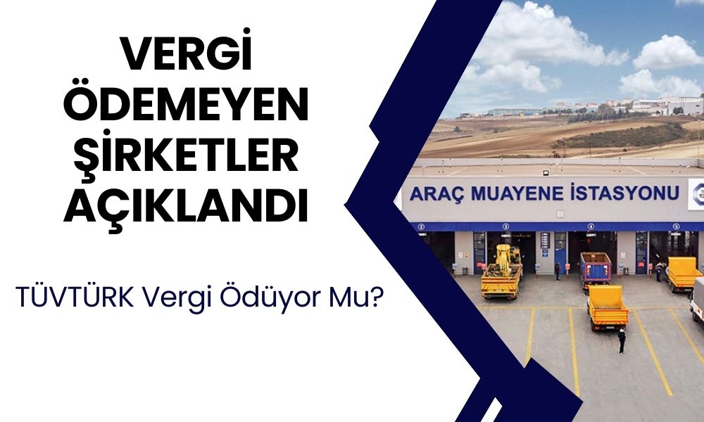 TÜVTÜRK vergi ödemiyor mu? Açıklama geldi