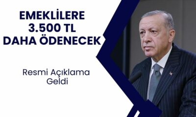 16 MİLYON EMEKLİ! 3.500 TL ödeme verilecek! Emekliler için yapılacak ödemeler duyuruldu!