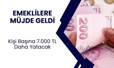 Milyonlarca Emeklinin Maaşına 7.000 TL Ekleniyor! Resmi Gazete'de Emekliye Müjde Duyruldu