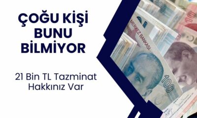 Çoğu kimse bu gerçeği bilmiyor! 21 bin TL tazminat hakkınız var