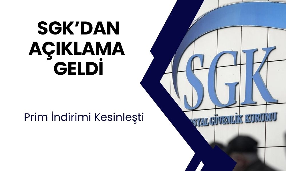 SGK son dakika müjdeledi! İki şartla indirim olacak