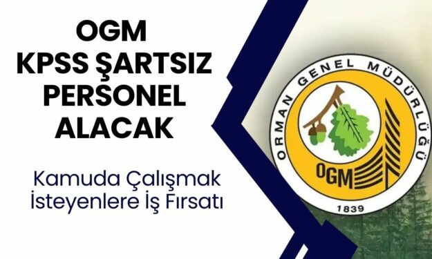 Orman Genel Müdürlüğü KPSS'siz yüksek maaşlı personel alımı yapıyor! Başvuru ekranı açıldı