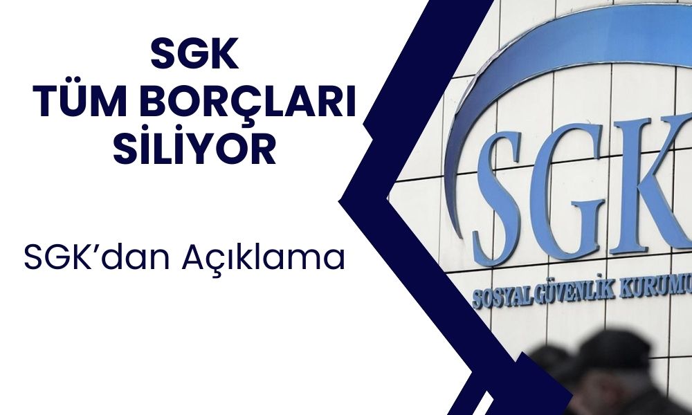 Son Dakika: SGK Borçları Açıklandı