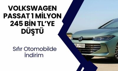 Sıfır Volkswagen Passat 2024 Model, 1 Milyon 245 Bin TL’ye Düştü