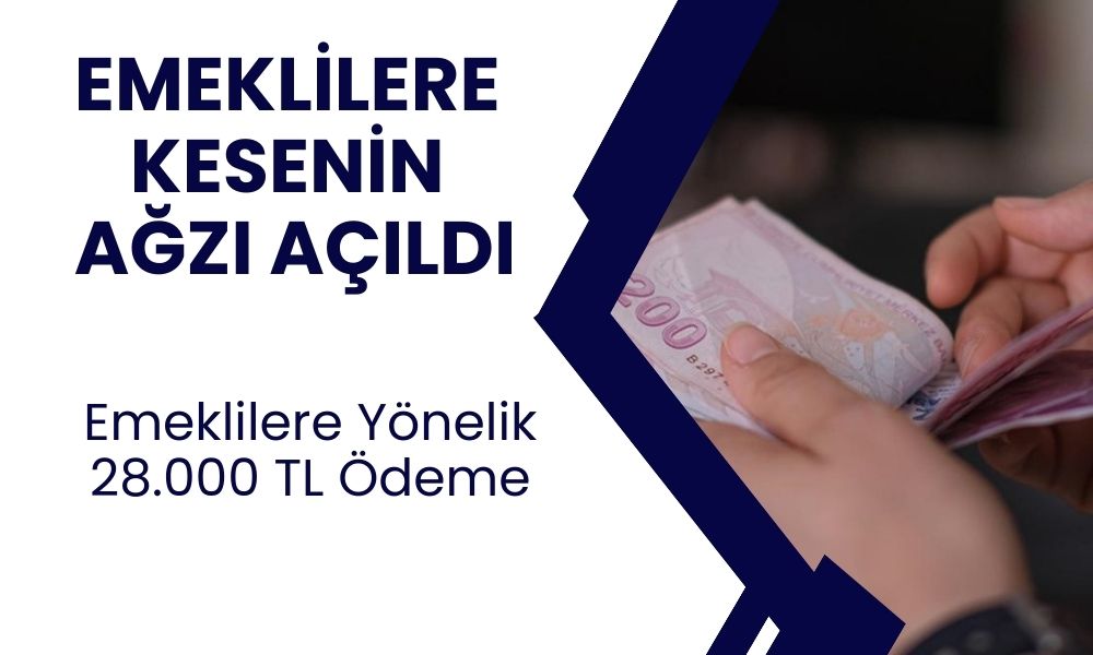 Emekliler için kaçırılmayacak fırsat! Ziraat Bankası'ndan 28.000 TL ödeme