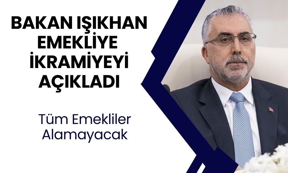 Bakan Işıkhan'dan yeni ek ikramiye açıklaması! Fakat herkes alamayacak