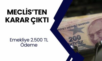 Meclis onay mührünü bastı! Emeklilere 2.500 TL ilave ödeme! SSK, Bağkur ayrımı yapılmacak