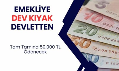 Devlet bankası emekliye müjde verdi: Maaşıyla gelenler 50 bin TL alacak