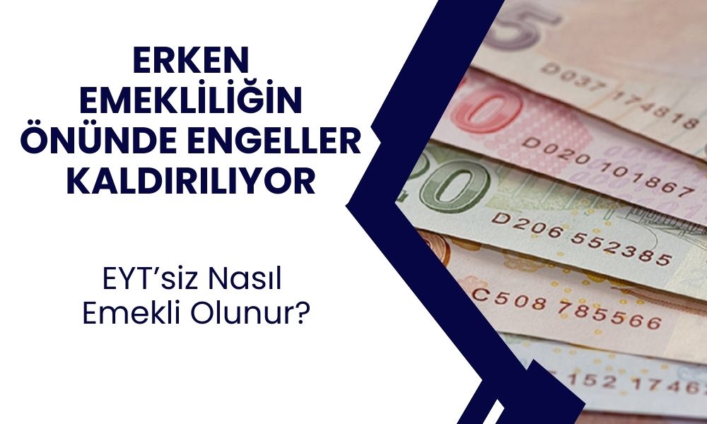 Emekli olmak için artık EYT’ye gerekmiyor! 1999-2008 SGK girişilere 3600 4500 ve 5400 prim günüyle emekliliğin önü açıldı