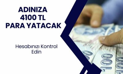 4100 TL ödeme adınıza yatacak! TC kimlik numarası son rakamları 0-8 arasında olan herkes hesabına baksın