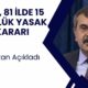 MEB, 81 İLDE 15 GÜNLÜK YASAK KARARI ALDI! İlkokul, Ortaokul ve Lise sınıfları İçin! Bakan’dan resmi açıklama