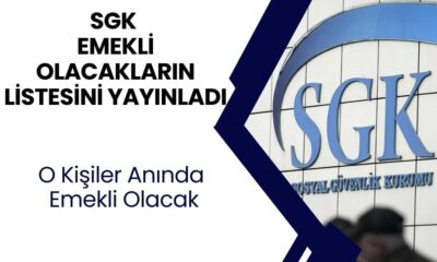 SGK listeyi az önce yayınladı: Bu meslek gruplarında çalışanlar derhal emekli olacak