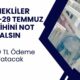 27-28-29 Temmuz Resmi Olarak Açıklandı! Bu Tarihler Arasında SSK Emeklisine 11.000 TL Ödeme Yapılacak