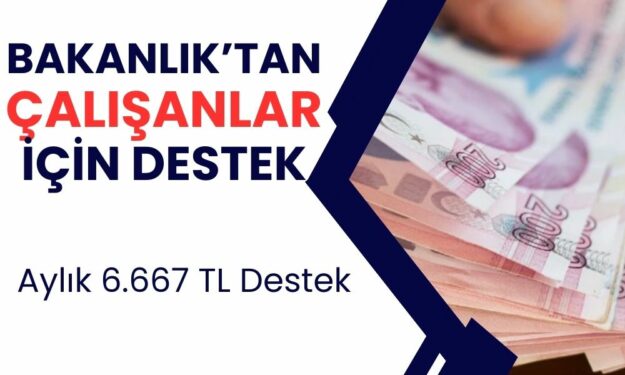 18-55 Yaş Arasındaki İşe Başlayanlara Büyük Müjde! Aile ve Sosyal Politikalar Bakanlığı’ndan Nakit Yardım Desteği