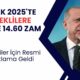 Emekliye Zam Belli Oldu! Ocak 2025’te Yüzde 14.60 Zam Geliyor