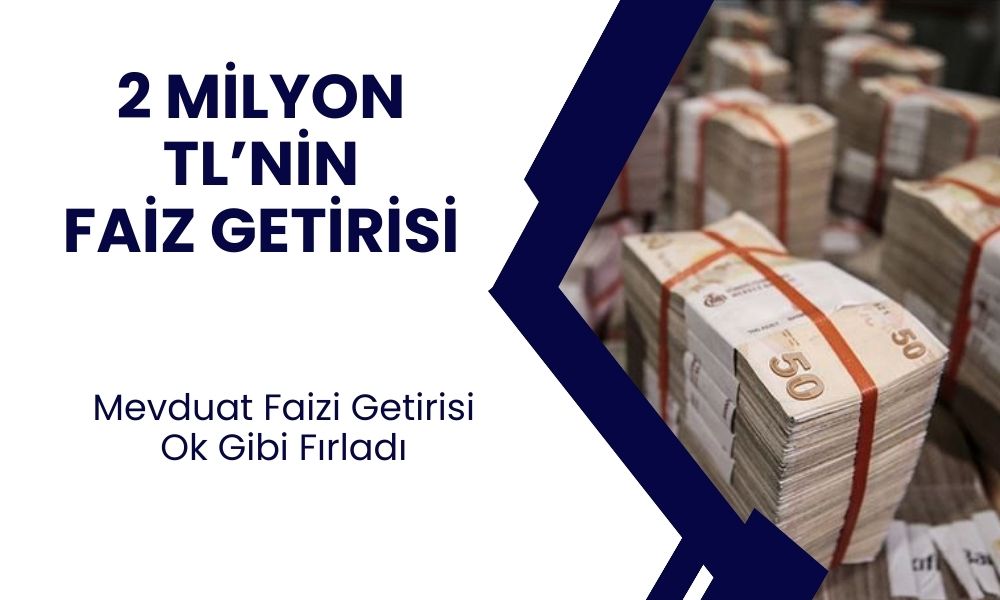 2 milyon TL'nin 1 aylık getirisi arşa kadar yükseldi! Bankaların faiz yarışı iyice kızıştı