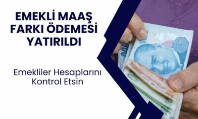 2.4 milyon emeklinin maaşına fark ödemesi yattı! 4C, SSK, BAĞ-KUR'luya 2.450 TL'lik fark ödemesi