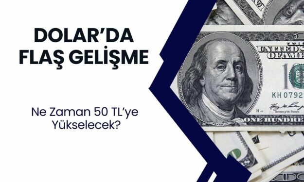 Ne zaman 50 TL olacak! Ünlü ekonomistten flaş dolar açıklaması