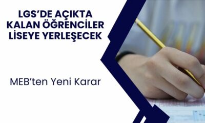 LGS tercihlerinde açıkta kalan öğrencileri liseye onlar yerleştirecek