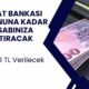 Ziraat bankası ay sonuna kadar, Banka hesabı olan vatandaşlara müjdeledi! 11.000 TL verilecek