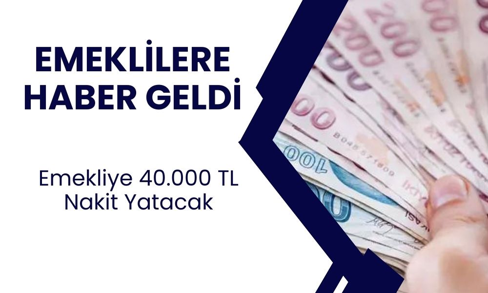 DENİZBANK Bugün Açıkladı! Başvuru Yapan Emekliler 40.000 TL Alacak