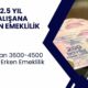 12.5 Yıl Çalışana EYT'siz Erken Emeklilik Kapısı Açıldı! SGK'dan 3600-4500 Günle Prim Tablosu Yayınlandı