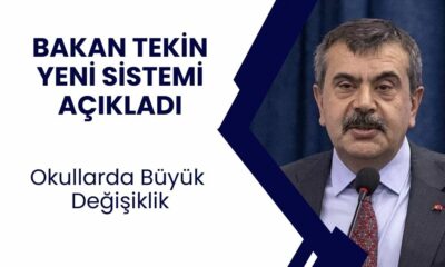 MEB'e bağlı okullarda görev alan öğretmenler dikkat! Bakan Tekin onları istedi, sistem değiştirildi