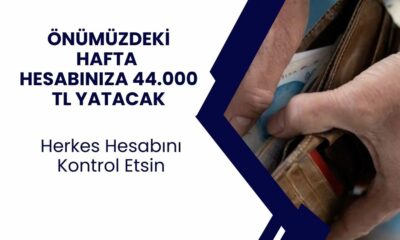 Ziraat Bankası, Haftaya Hesaplara 44.000 TL Yatıracak