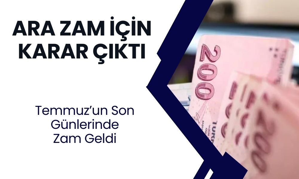 Çalışanlar için ara zam kararı! Kimse bunu beklemiyordu