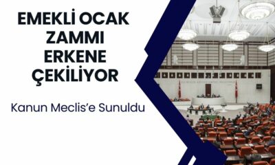 2025 emekli zammı erkene alındı! Teklif Meclis’e sunuldu! 5 katına çıkarılacak