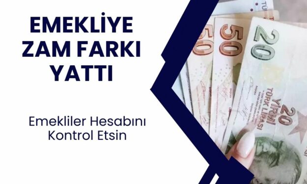 Emekliye Refah Payı Zammı Belli Oldu! Emekli Maaşı Alanlar İçin Son Dakika Müjdesi! Hesabınıza Yattı