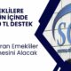 SSK Destekli 10 Bin TL Nakit Desteği! 10 Gün İçinde Başvuru Yapan Emekliler Para Alacak