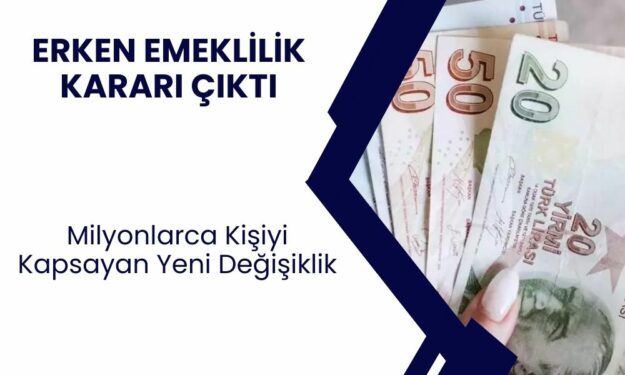 ERKEN EMEKLİ olmak isteyenler için bugün duyuru geldi! Erken emekli olmak için şartlar güncellendi!