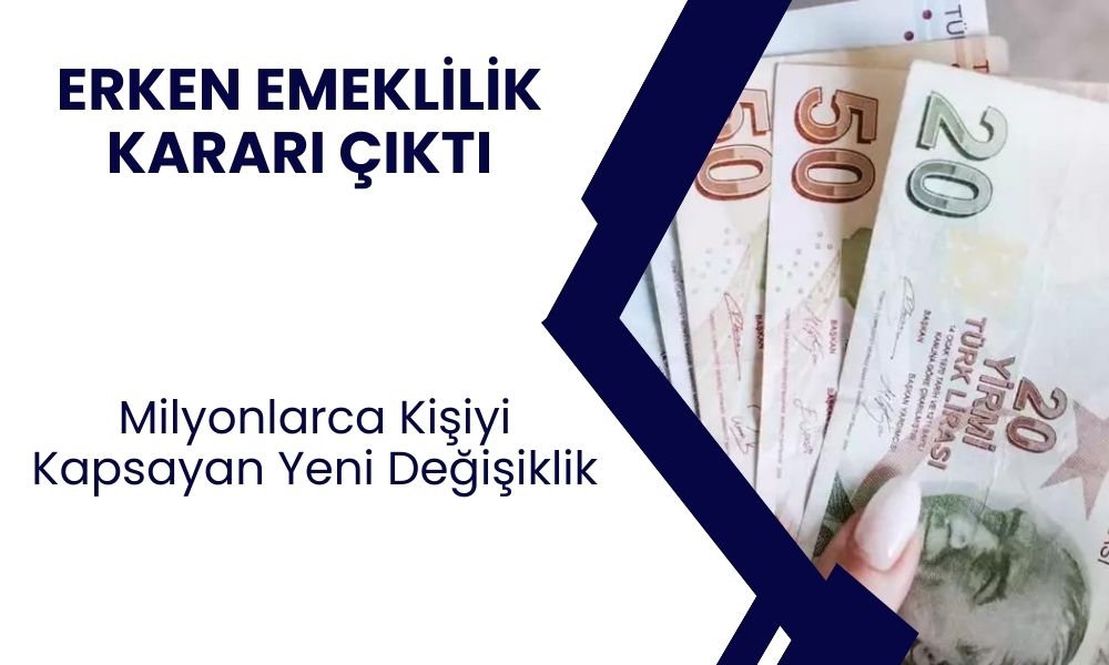 ERKEN EMEKLİ olmak isteyenler için bugün duyuru geldi! Erken emekli olmak için şartlar güncellendi!