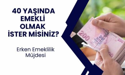 40 Yaşını Geçene Emeklilik Hakkı! Erken Emeklilik O Kişilere Onaylandı