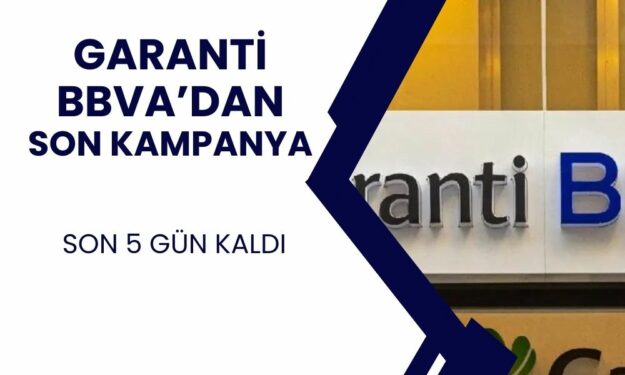 Garanti Bankası resmen duyurdu: Son 5 gün kaldı!