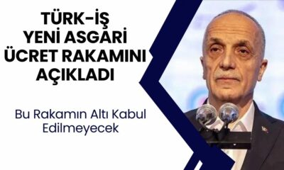 TÜRK-İŞ asgari ücret teklifi için KIRMIZI ÇİZGİ çekti! Temmuz 2 ara zam rakamı açıkladı