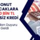 SGK duyurdu! Ev alacaklara 400 bin TL faizsiz konut kredisi