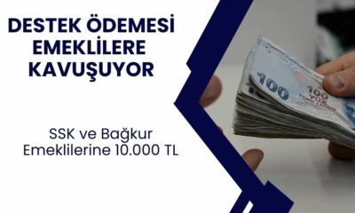 Emekli Ödemesi Gündeme Bomba Gibi Düştü! Milyonlarca Emekliye 10.000 TL Destek