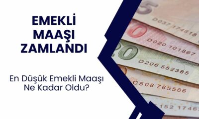 Emekli maaşına zam yapıldı, en düşük emekli maaşı ne kadar oldu?