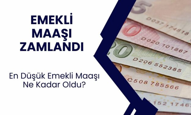 Emekli maaşına zam yapıldı, en düşük emekli maaşı ne kadar oldu?