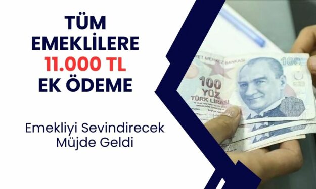 Resmi Gazete'de Bu Sabah Yayımlandı! Başvuru Yapan Emeklilere 11.000 TL Ödeme Kesinleşti