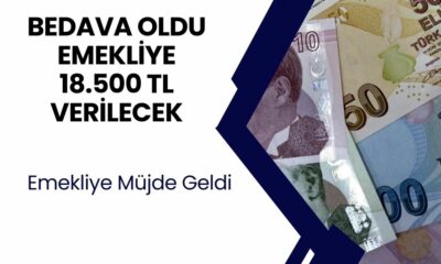 ARTIK BEDAVA! Başvuru yapan tüm emeklilere 18.500 TL ödeme verilecek! Başvuru için ücret istenmicek