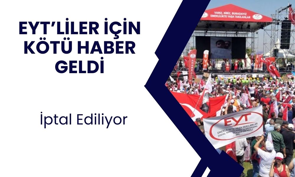 EYT'liler için kötü haber! Kanun teklifi TBMM'de EYT için karar çıktı! İPTAL ediliyor