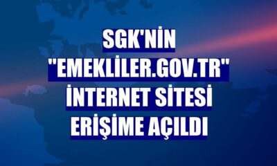 emekliler.gov.tr erişime açıldı! Emeklilere özel yeni web sitesi! Yeni sitede neler var?