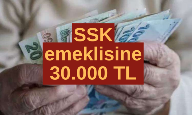 SSK Emeklilerine Geçmişe Yönelik Birikmiş 30.000 TL Ödemeleri Yatmaya Başladı