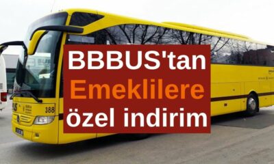 Emeklilere özel indirimler başladı! BBBUS'tan emeklilere indirim! İndirimli biletler satışta…