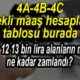 SSK, Bağ-Kur ve emekli sandığı maaşları açıklandı: 10 11 12 ve 13 bin TL alan emeklilerin maaşları ne kadar oldu? 4A 4B 4C emekli maaşı hesaplama tablosu burada!