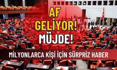 Af Müjdesi Geldi! TBMM Onayladı: Milyonlarca Kişiyi İlgilendiriyor