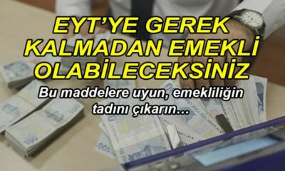 EYT’ye gerek kalmadan emekli olabileceksiniz: 1999-2008 SGK girişi olanlara 3600-4500 ve 5400 primle erken emeklilik fırsatı! Bu maddelere uyun, emekliliğin tadını çıkarın…